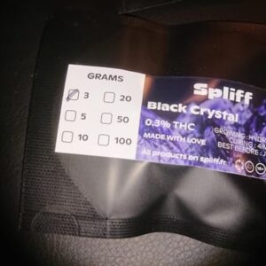 Kundenbewertung Black Crystal mit Foto - Spliff
