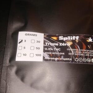 Kundenbewertung Triple Zéro mit Foto - Spliff