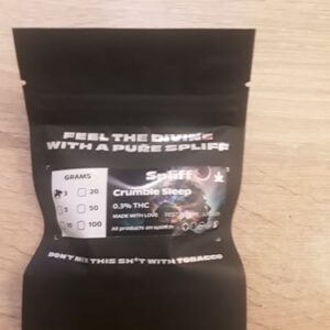 Kundenbewertung Crumble Sleep mit Foto - Spliff