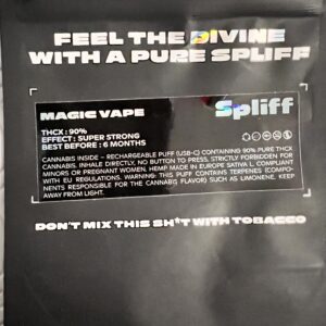Kundenbewertung Magic Vape mit Foto - Spliff