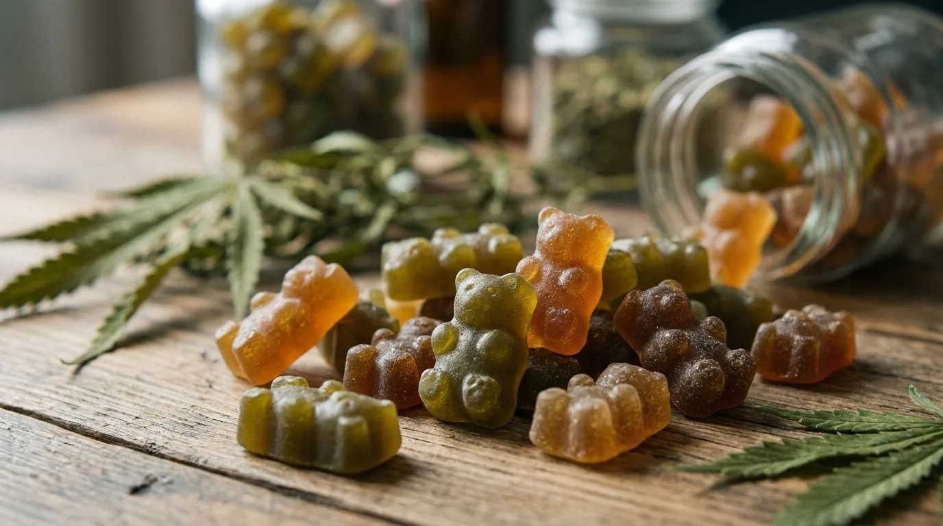 Aufmacherfoto: Weed gummibärchen