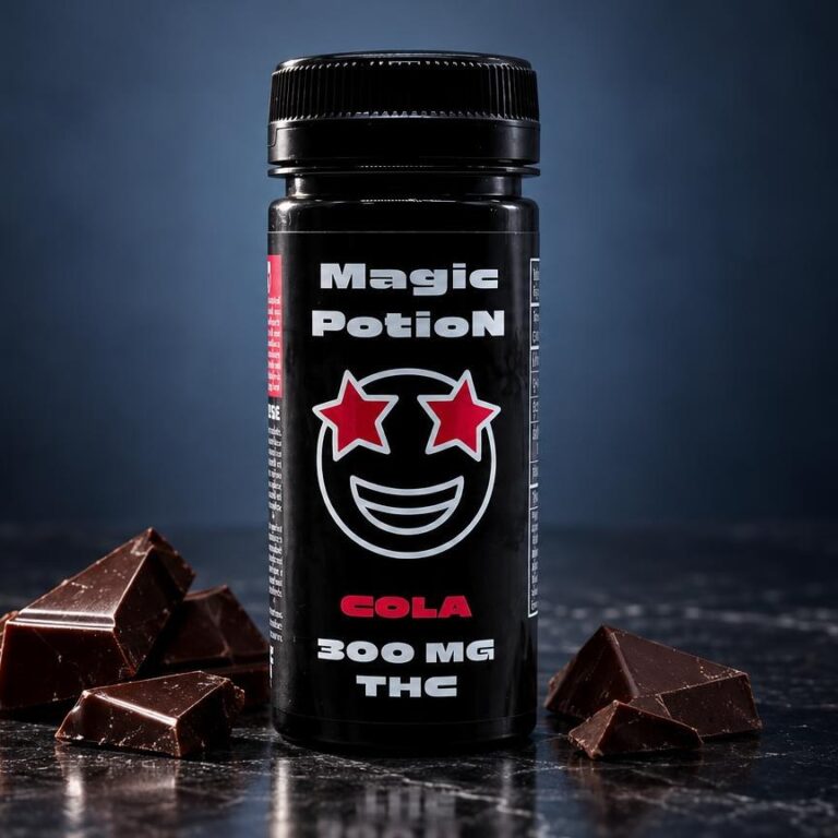 Edibles Oil: Edible Sirup – Magic Potion in Szene gesetzt