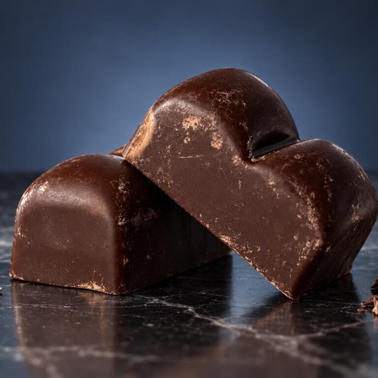 Gras-Schokolade: Edible Magic Choc – Space Schokolade in Szene gesetzt