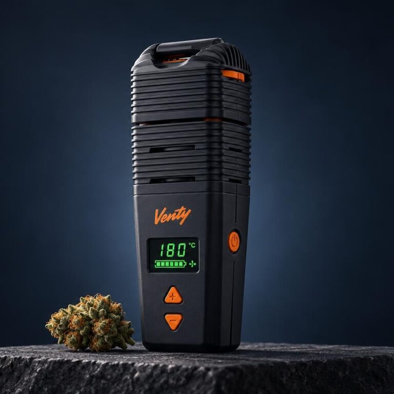 Terpene: VENTY Vaporizer in Szene gesetzt