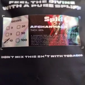 Kundenbewertung Afghan Hash mit Foto - Spliff