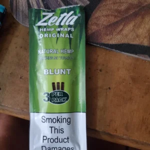 Kundenbewertung Blunt Zelta Hemp Wraps mit Foto - Spliff
