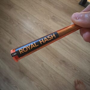 Kundenbewertung Pre-Roll CBD - Royal Hash mit Foto - Spliff