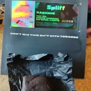 Kundenbewertung Kashmir Hash mit Foto - Spliff
