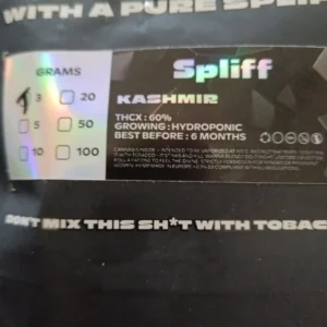 Kundenbewertung Kashmir Hash mit Foto - Spliff