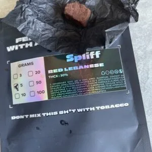 Kundenbewertung Roter Libanese - 30% THCX mit Foto - Spliff