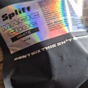Kundenbewertung Magic Choc White - Space Schokolade mit Foto - Spliff