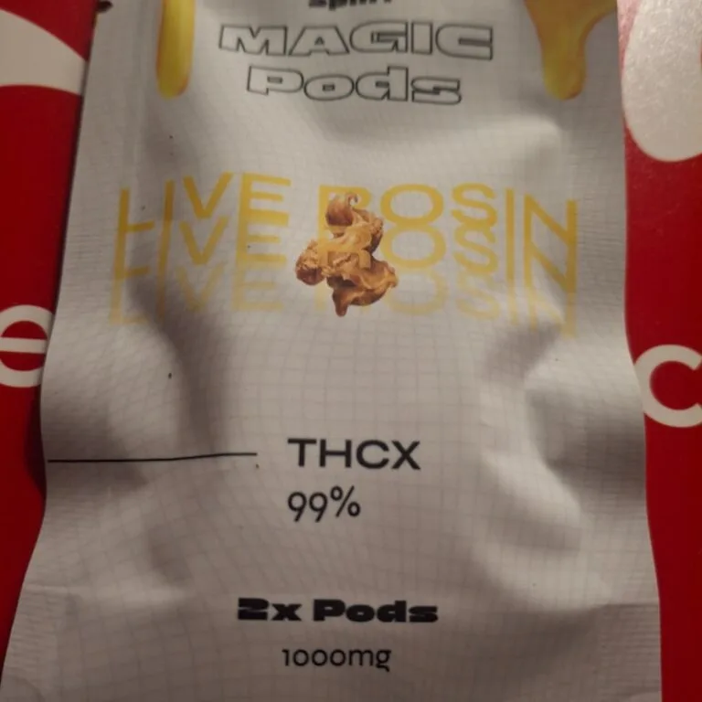 Click to view full screen Kundenbewertung Magic Pod Live Rosin x2 mit Foto - Spliff