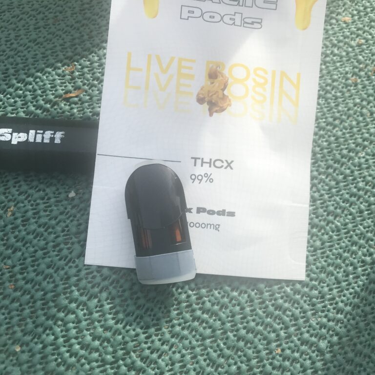 Click to view full screen Kundenbewertung Magic Pod Live Rosin x2 mit Foto - Spliff