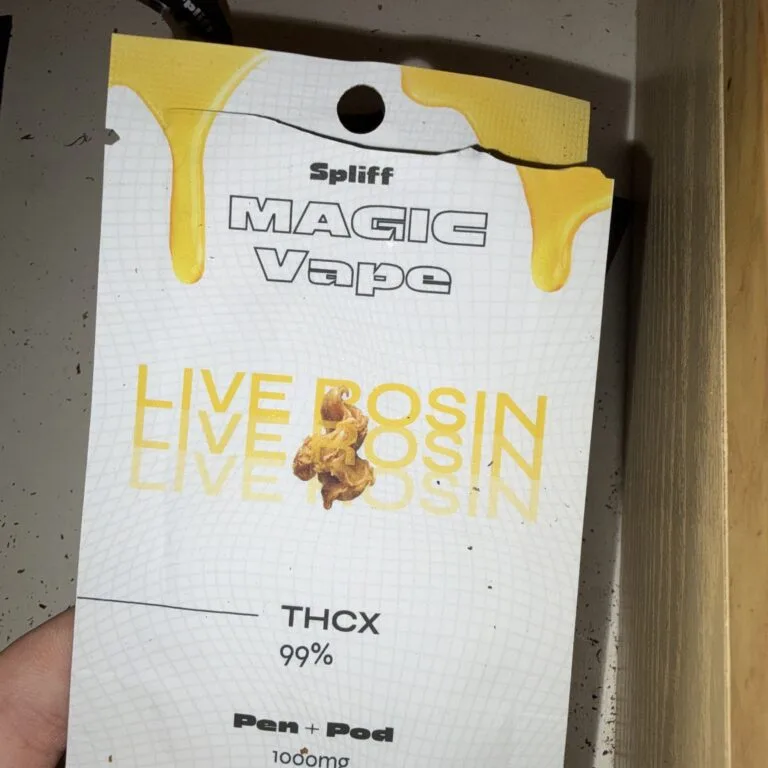 Click to view full screen Kundenbewertung Magic Vape Live Rosin mit Foto - Spliff