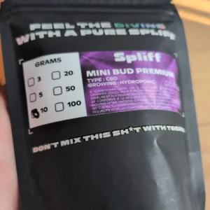 Kundenbewertung Minibud Premium mit Foto - Spliff