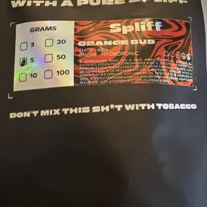 Kundenbewertung Orange Bud mit Foto - Spliff