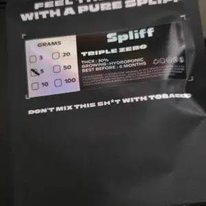 Kundenbewertung Triple Zero mit Foto - Spliff