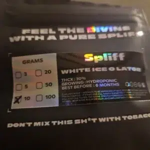 Kundenbewertung White Ice O Lator mit Foto - Spliff